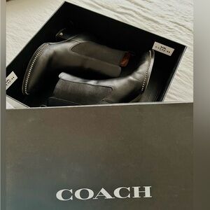Coach Black Ankle Boots